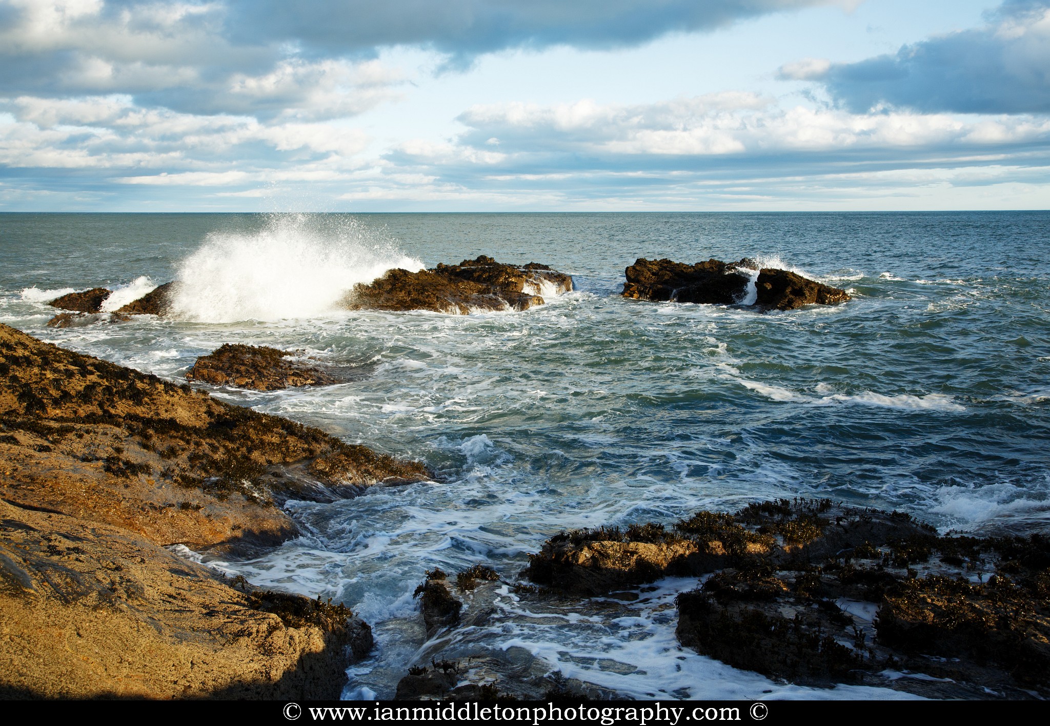 Photos of Portlethen Beach in Scotland. Buy fine art canvas prints...