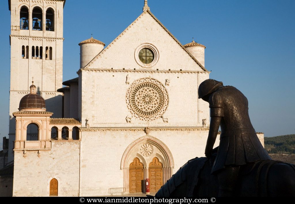 Basilica di San Francesco, Assisi, Italy. An UNESCO World Heritage site