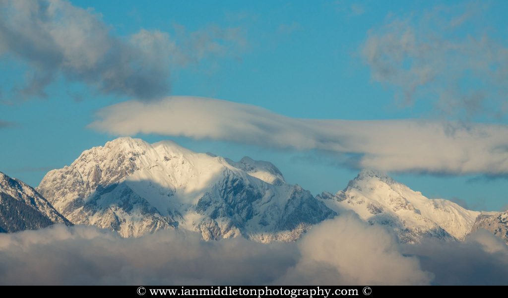 Ojstrica Mountain in the Kamnik Alps, Slovenia.