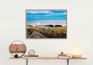 Framed print example of Portlethen in Scotland.