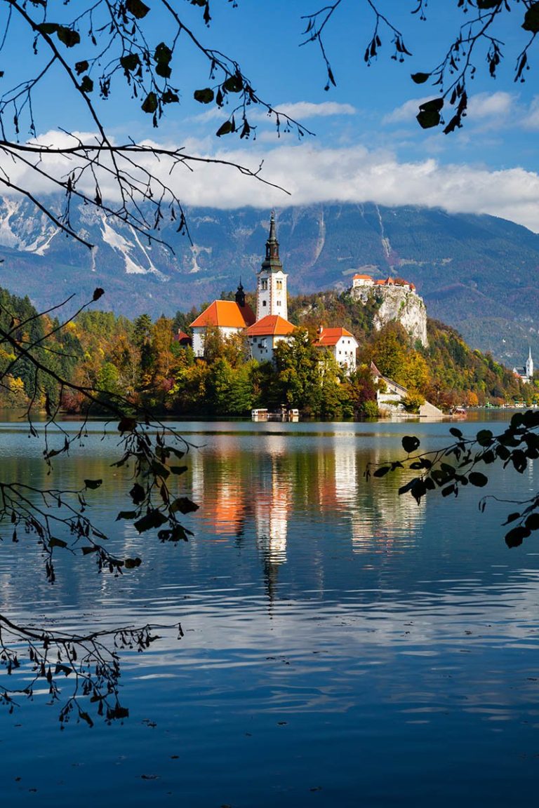 Lake Bled in autumn