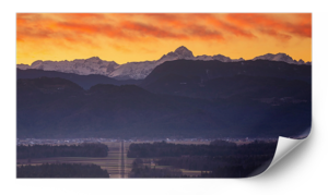 Julian Alps - paper print example