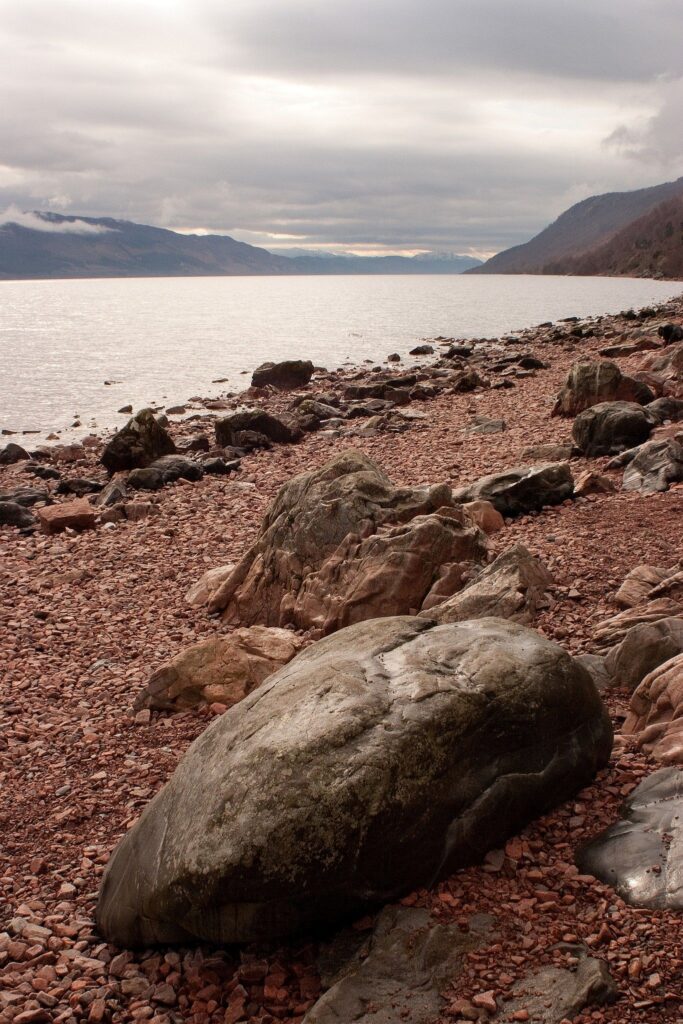 Morning over Loch Ness in Scotland.