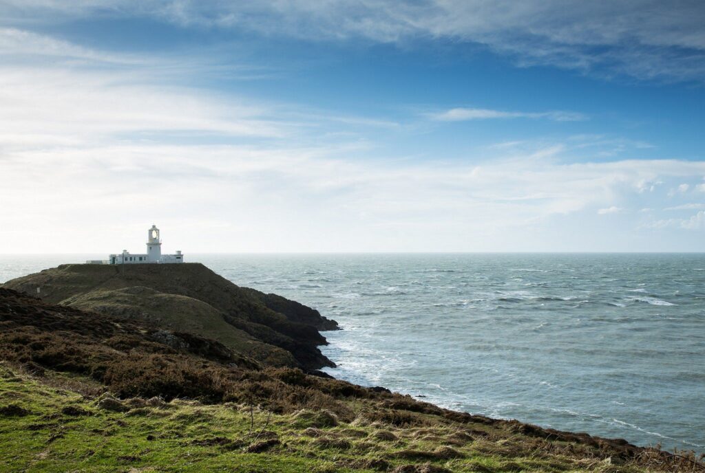 Lighthouse at Strumble Head, Pembrokeshire, Wales