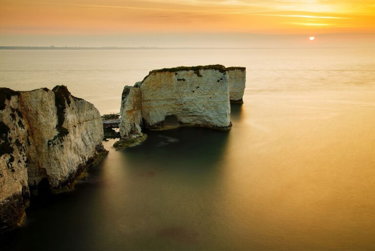 Sunrise Old Harry Rocks