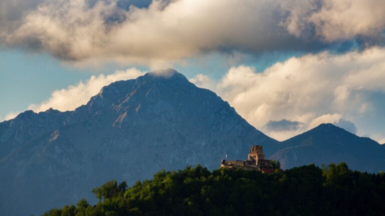Mountain and Castle