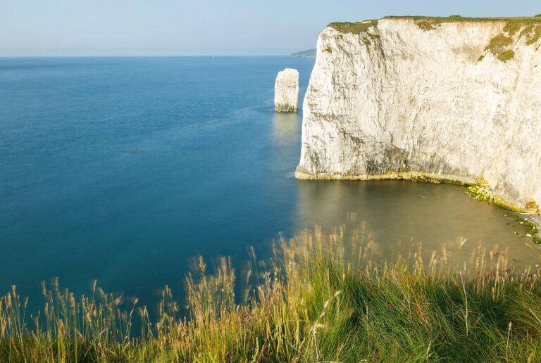 Morning light at Old Harry Rocks