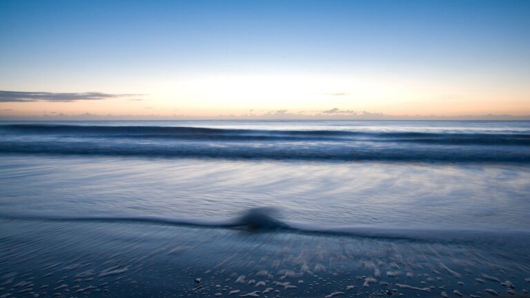 Blackwater beach at dawn, County Wexford, Ireland.