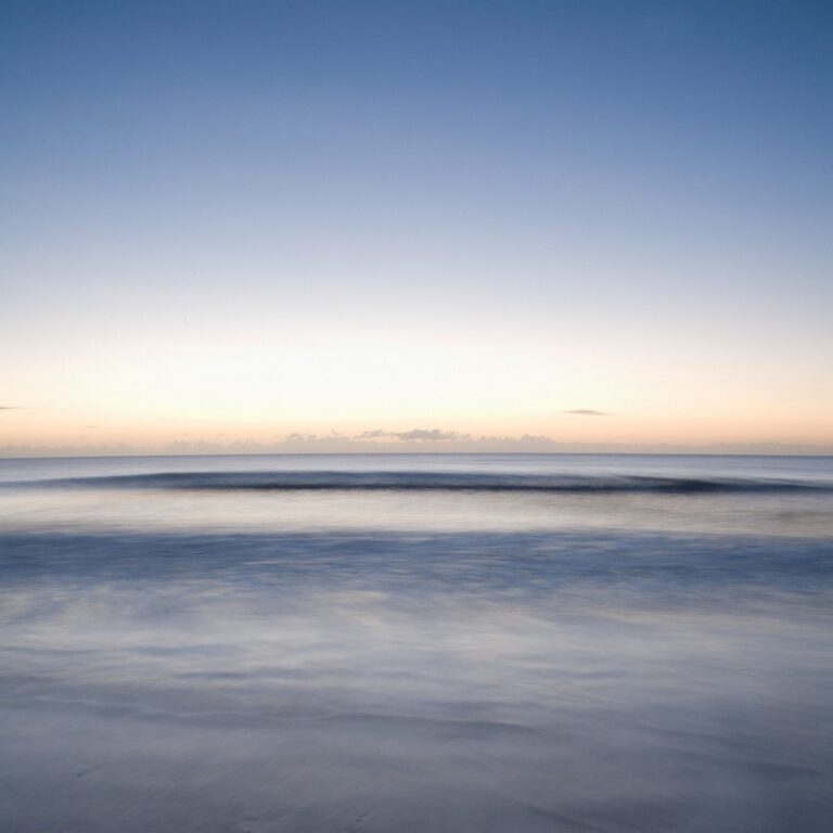 Blackwater beach at dawn, County Wexford, Ireland.