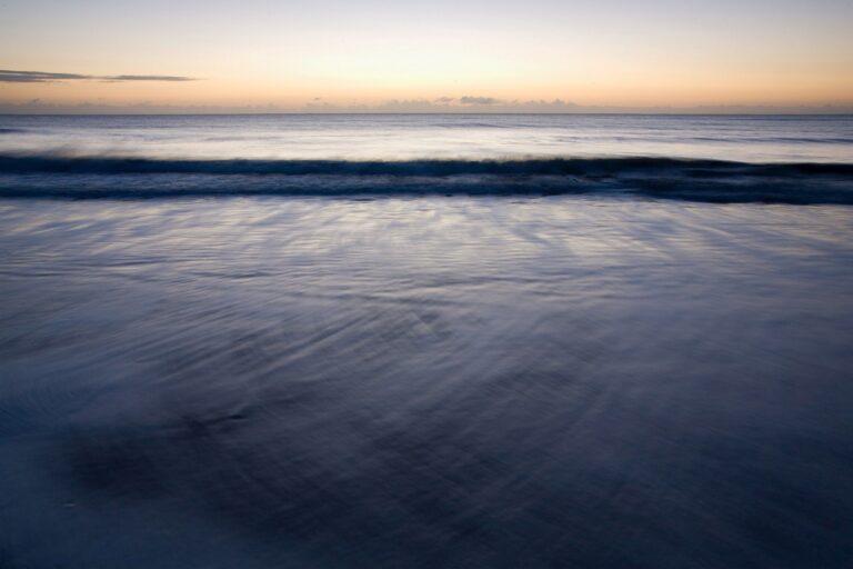 Blackwater beach at dawn, County Wexford, Ireland.