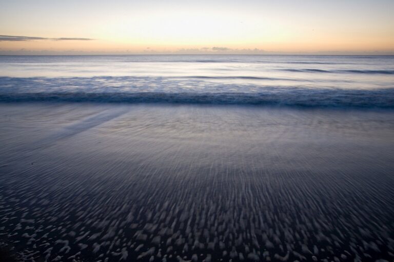 Blackwater beach at dawn, County Wexford, Ireland.