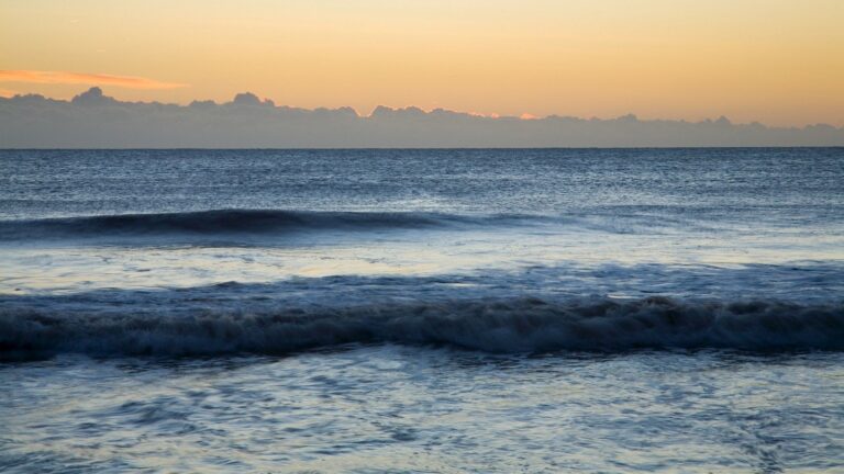 Ballynaclash beach at dawn, Blackwater, County Wexford, Ireland.