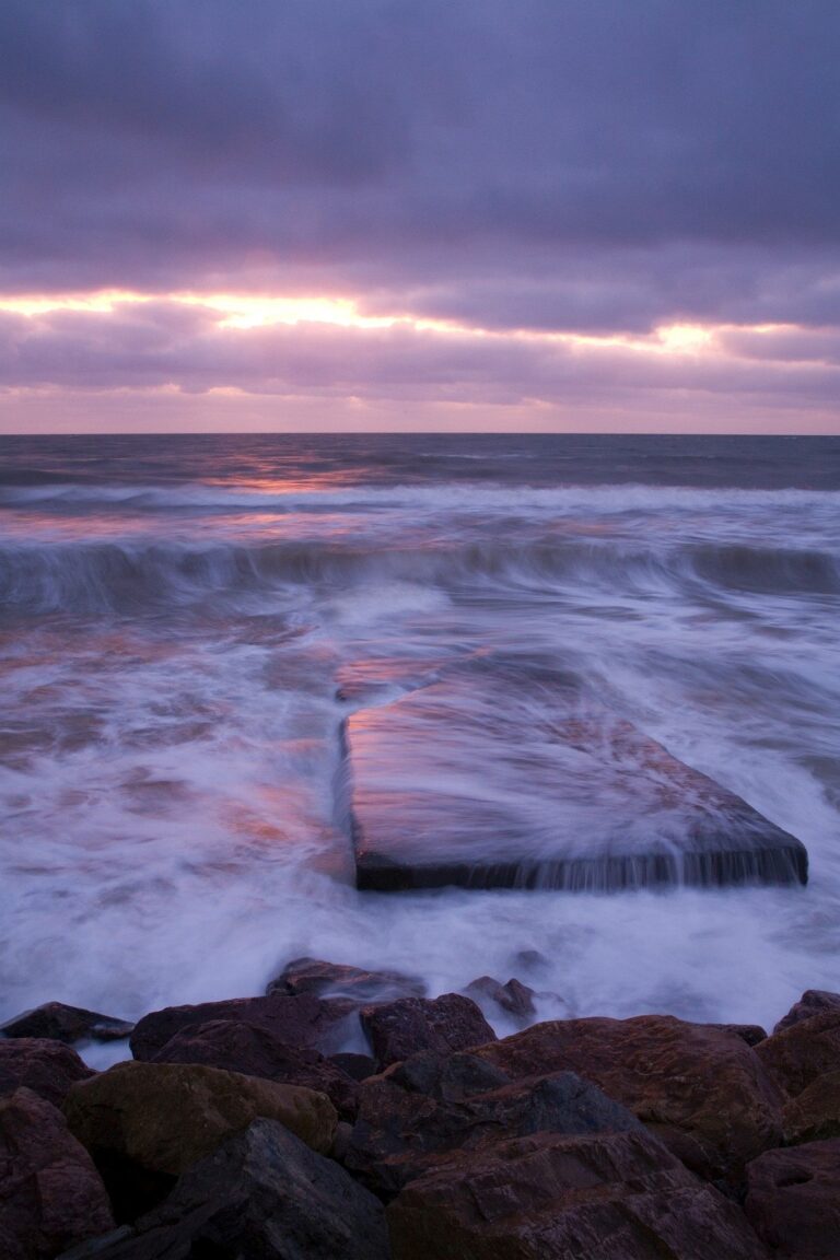 Ballyconnigar Strand at dawn, Blackwater, County Wexford, Ireland.