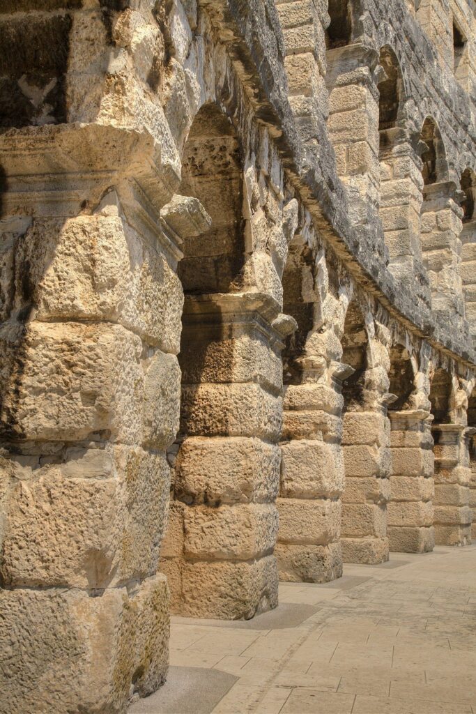 Colosseum in pula, Croatia