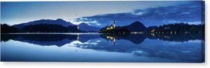 Lake Bled canvas print example