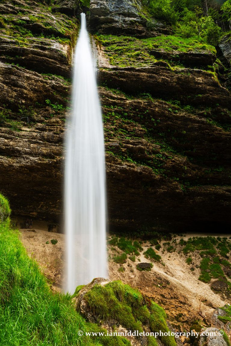 Pericnik Waterfall in the Vrata Valley, Julian Alps, Slovenia.