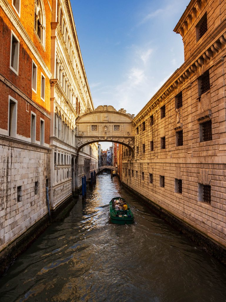 Bridge of Sighs, Venice, Italy.