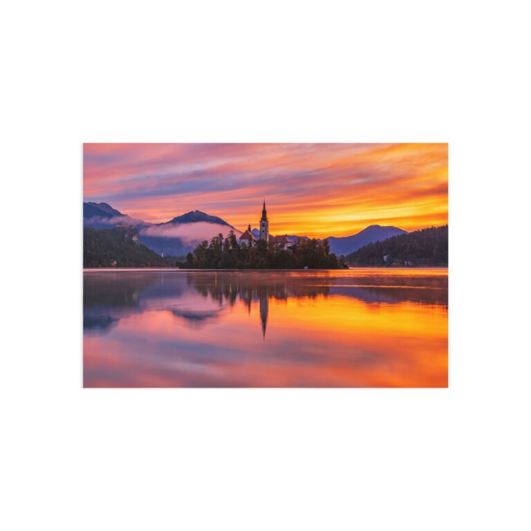 Lake Bled Post Card