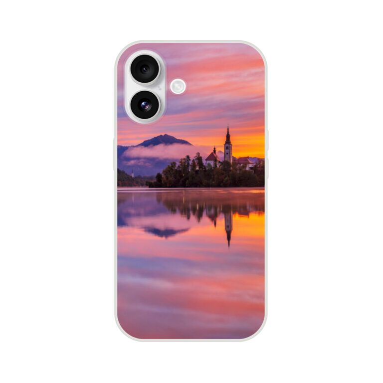 Lake Bled Sunrise - iPhone Case