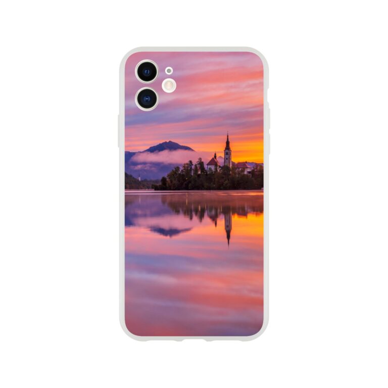 Lake Bled Sunrise - iPhone Case