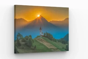 Jamnik Sunrise Canvas Close