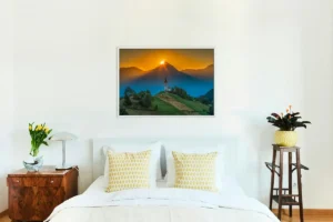 Jamnik Sunrise Framed Print