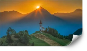 Jamnik Sunrise Paper Print Close