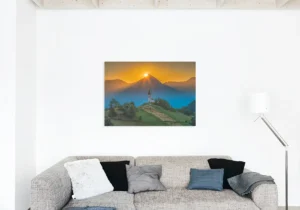 Jamnik Sunrise Canvas Print on Wall