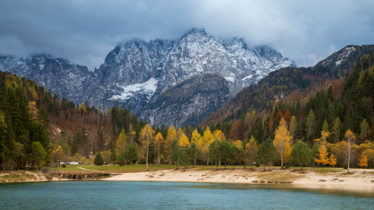 Lake Jasna in Kranjska Gora