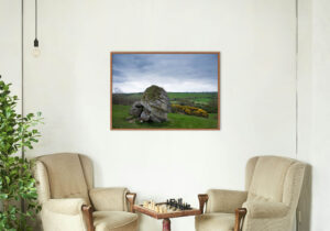 Ail na Mireann, framed print example