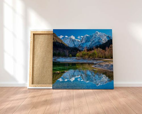 Lake Jasna canvas print